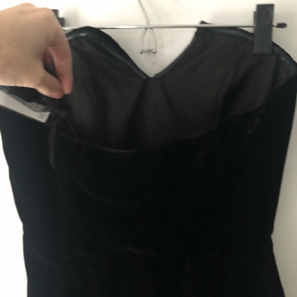 Velvet midi cocktail dress H&M size 8 - Picture 4 of 4